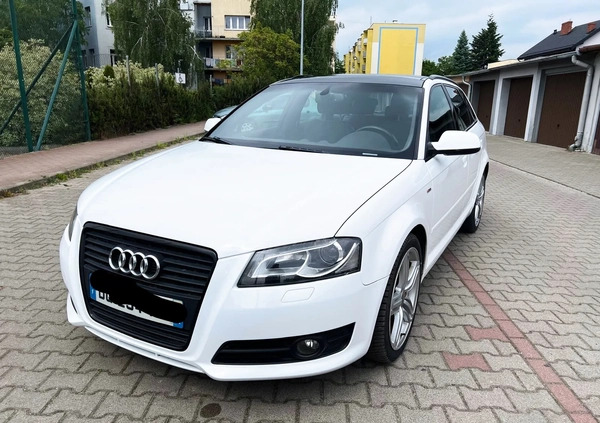 Audi A3 cena 33800 przebieg: 299000, rok produkcji 2010 z Krotoszyn małe 172